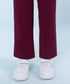 Kids Maroon 2 Piece Dyed Multi Neps Suit